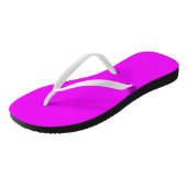 Bright Magenta Teenslippers (Schuin)