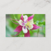 Bright McKana Type Columbine Visitekaartje (Achterkant)