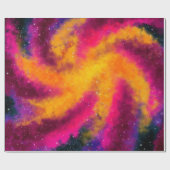 Bright melkweg cadeaupapier (Vlak)