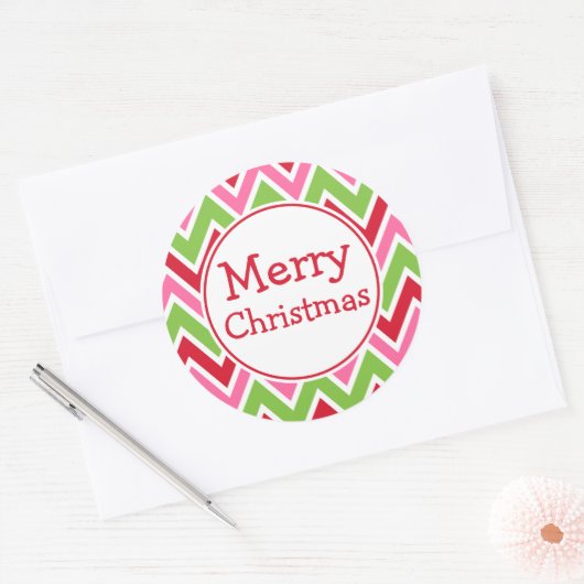 Bright Merry Christmas Stickers (Envelop)