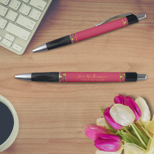 Bright Modern Bloemen Leraar's Pen