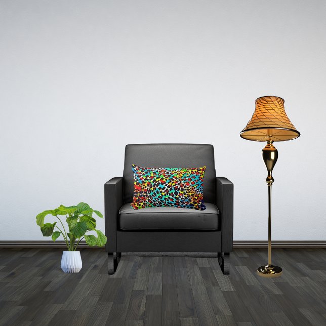 Bright Multicolor-mozaïek Kussen (Creator heeft geüpload)