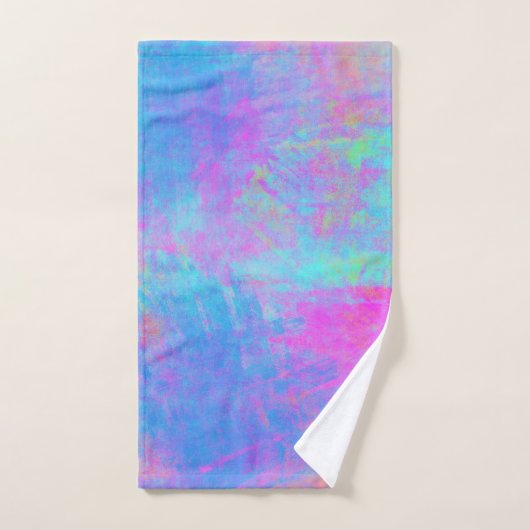 Bright Multicolor Splashes (Serviette à main)