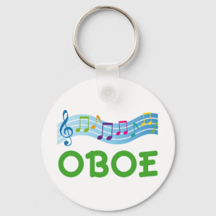 Bright Music-medewerkers Oboe-cadeau Sleutelhanger