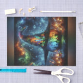 Bright Mystical Witch's Pet ontkoppelingspapier Tissuepapier (Craft)