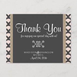 Bright N Belle Carte de remerciements