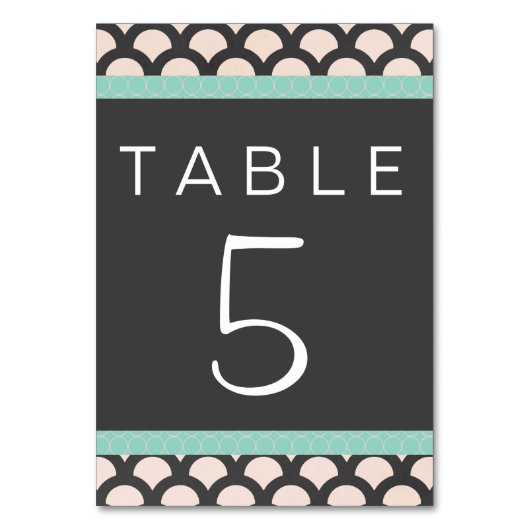 Bright N Belle carte table (Dos)