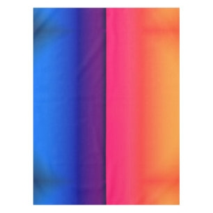 Bright Neon Abstracte zonsopgang Tafelkleed