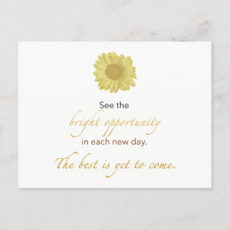 Bright New Day Briefkaart