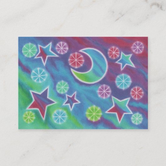 Bright Night carte de visite plum chubby (Devant)