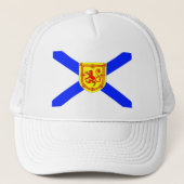 Bright Nova Scotia Canada 🇨 wit pet 🇦 vlag (Voorkant)