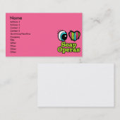 Bright Ooghart I hou van zeepopera's Visitekaartje (Voorkant / Achterkant)