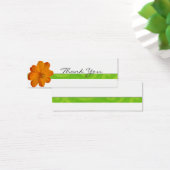 Bright Orange Floral Merci Note (Bureau)