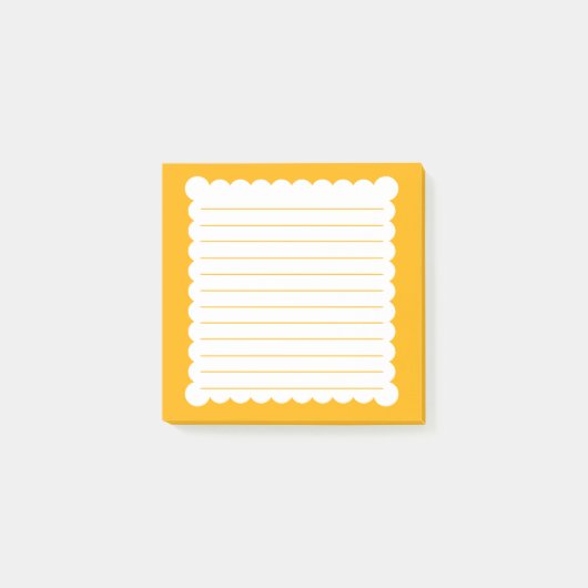 Bright Orange Post-it® Notes (Devant)