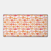 Bright Orange Watercolor Fish (Recto)