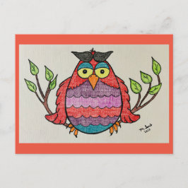 Bright Owl Postkruising Briefkaart
