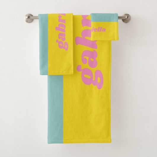 Bright Pastel Color Block Personnalisé (En situation)