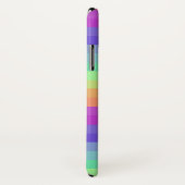 Bright Pastel Rainbow Stripe iPhone / iPad hoesje (Achterkant / rechts)