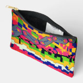 Bright pattern etui (Open)