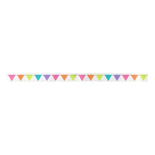 Bright Pennant Banner Ribbon Lint (Voorkant)