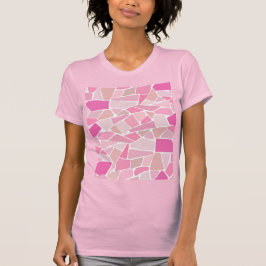 Bright Pink Abstract T-shirt