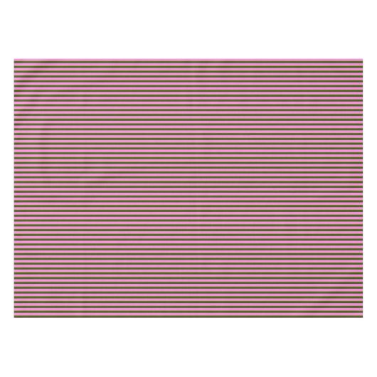 Bright Pink and Green Retro Stripe Modern Tafelkleed (Voorkant (Horizontaal))