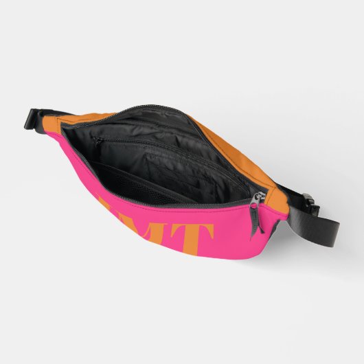 Bright Pink and Orange with Monogram (Ouvrir)