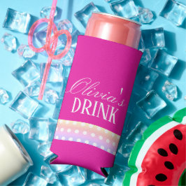 Bright Pink and Pola Dots