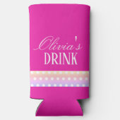 Bright Pink and Pola Dots (Achterkant)