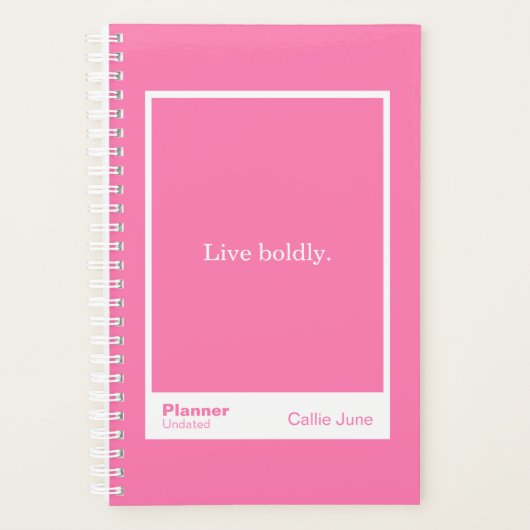 Bright Pink Block Quote (Devant)