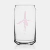 Bright Pink Fuchsia Flower Floral Blikvorm Glas (Achterkant)