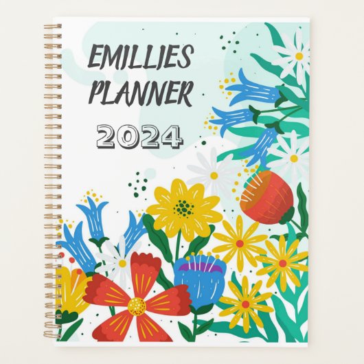 Bright planner pour fille (Devant)