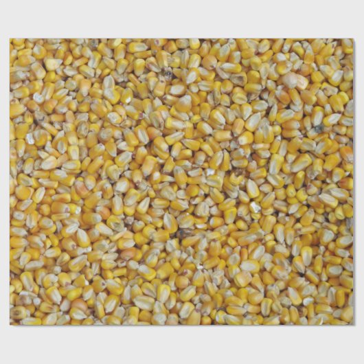 Bright Popcorn Kernels Cadeaupapier (Vlak)