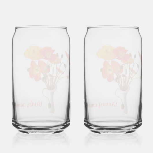 Bright Poppy Mariage cadeau (Verso)