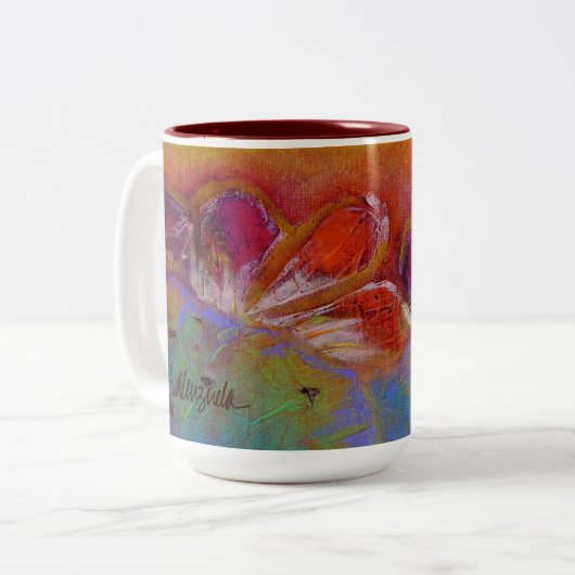 Bright Prickly Pear Mug (Devant gauche)