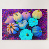 Bright Pumpkin Harvest Legpuzzel (Horizontaal)