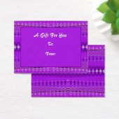 Bright Purple étiquettes cadeaux (Bureau)