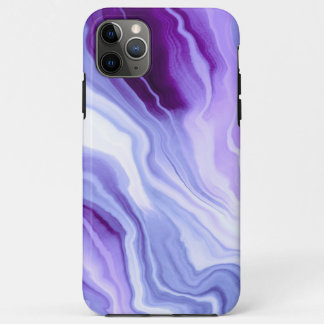Bright purple marbling iPhone 11 pro max hoesje