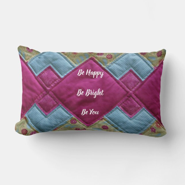 Bright Quilt-Sierkussen Kussen (Voorkant)