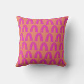 Bright Rainbow Design Sierkussen (Achterkant)