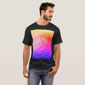bright rainbow poster depicting a faint wave t-shirt (Voorkant volledig)