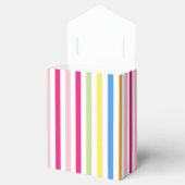 Bright Rainbow Stripes Bedankdoosjes (Geopend)