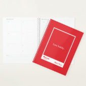 Bright Red Block Quote | Fully Customizable (Devant avec enveloppe)