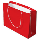 Bright Red Valentine's Day Cadeau sac (Dos Angle)