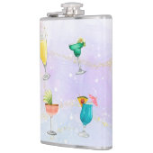 Bright regenboog cocktail party leuke drinken heupfles (Links)