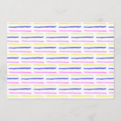 Bright Retro Grad Photo Collage Frames Graduation  Aankondiging (Achterkant)