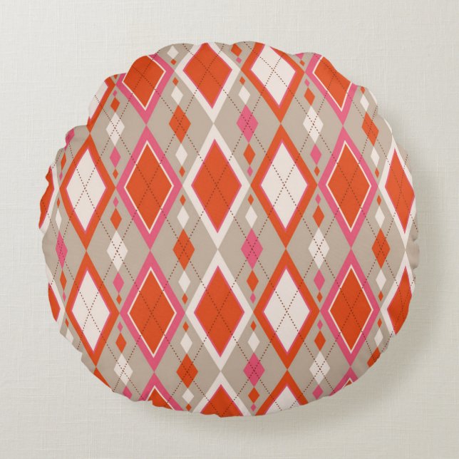 Bright Round Pillow Rond Kussen (Voorkant)