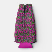 Bright roze petunias Floral Pattern Flesjeskoeler (Achterkant)