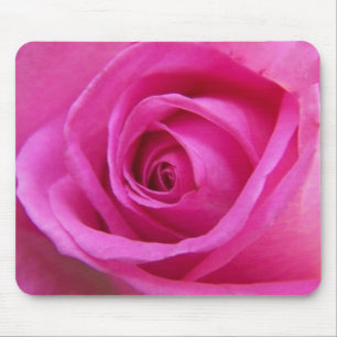 Bright roze Rose Mousepad Muismat