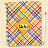 Bright School Geplakt Monogram Geel Planner